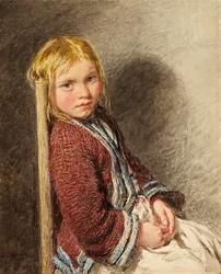 Den generte siddende, ca. 1840