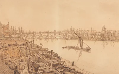 Udsigt over Old London Bridge