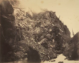 Canyon i Rio las Animas, ca. 1882-1886.