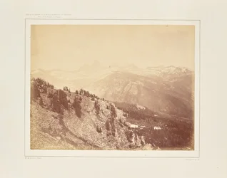 Panoramaudsigt over Téton-kæden