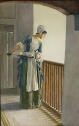 Vaskepigen, ca. 1920