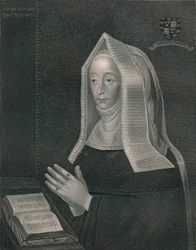 Margaret af Lancaster. Mor til Henrik VII. Fra samlingen af The Right Honorable The Earl of
