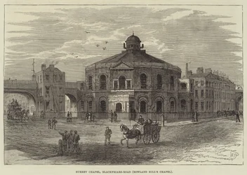 Surrey Chapel, Blackfriars-Road, Rowland Hill