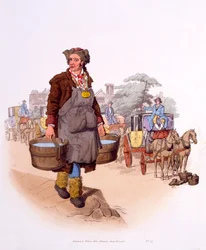 Watercarrier med hans licens GR 198 (Georgius Rex), fra 