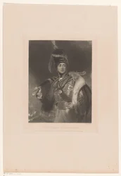 Portret af Charles William Vane klædt som Charles William Stewart The Marquess of Londonderry (titel på objekt)