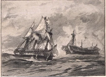 Arethusa og Belle Poule AD 1778