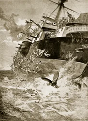 HMS Victoria kæntrede, 22. juni 1893
