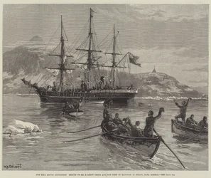 Eira Arctic Expedition, redning af hr. B Leigh Smith og besætningen i Matotchkin-strædet, Nova Zembla