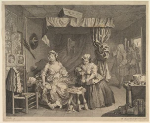 En prostituerets karriere, tavle 3