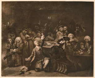 A Rakes Progress - 6: Spillehuset, 1733.