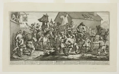 Hudibras og Skimmington, plade syv fra Hudibras
