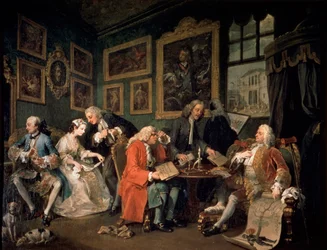 Ægteskab på mode: 1, Ægteskabskontrakten, 1743