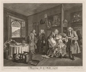 Ægteskab à la Mode: Grevindens død, 1745.