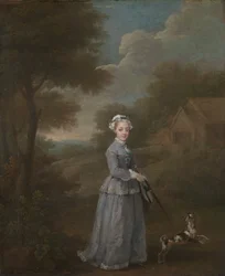 Miss Wood, ca. 1730.