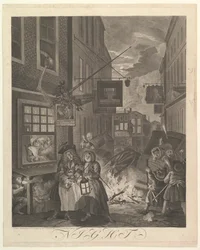 Nat de fire gange på dagen, 25. marts 1738.