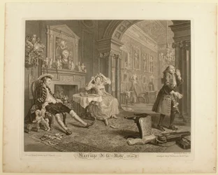 Tavle II, fra «Marriage à la Mode»