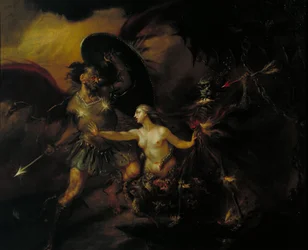 Satan, Synd og Død (En scene fra Miltons “Det tabte paradis”)