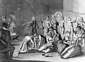 Scene in a Madhouse, fra A Rake