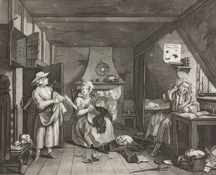 Den nødstedte Digter. 1736/40