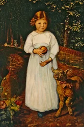 Miss Flamborough (olie på lærred)