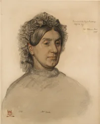 Fru Thomas Combe 1806-1893, 1800-tallet