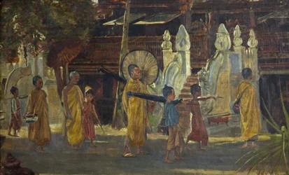 A Procession in Burmadani