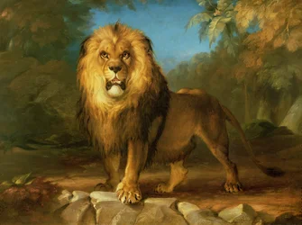 En løve, 1840