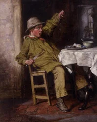 Hvepsen! 1864 (olie på lærred)