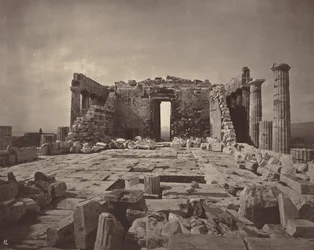 Akropolis i Athen, plade 14, 1869/1870 (foto)
