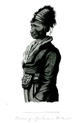 Portræt af Speelman, en Hottentot, 1814