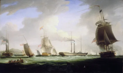 Kong George IV af England (1762-1830) gik om bord på 