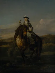 Ridesportræt af Charlotte Boyle, Marchionesse af Hartington