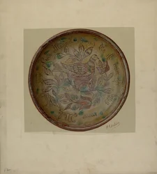 Pa. Tysk Tavle, ca. 1937.