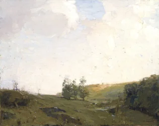 De tre træer, slutningen af det 19.-begyndelsen af det 20. århundrede.