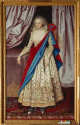 Lady Isabella Rich ca. 1615 (olie på lærred)