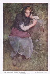 A Pensive Maid, fra 