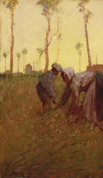 Hay Time (olie på lærred)