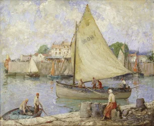 Afsted til fiskepladsen, Honfleur