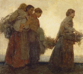 On the Dykes, ca. 1910 (olie på lærred)