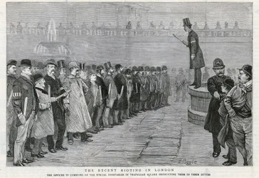 Det seneste optøjer i London