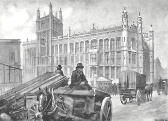 Journalkontoret, Fetter Lane, 1891