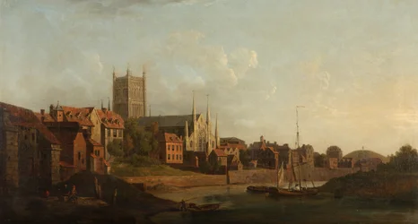 Worcester fra Severn, ca. 1760
