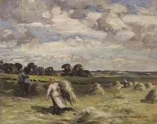 Høst nær Saltoun, East Lothian