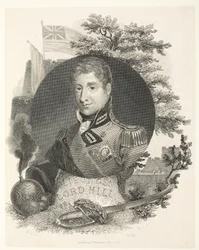 Generalløjtn Lord Hill KB, engr Brown, pub. Kinnersley, 1815