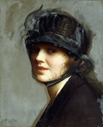 Portræt af Charlotte Morgan McFadden