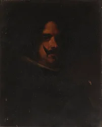 Hoved af en mand, ca. 1872-1879.