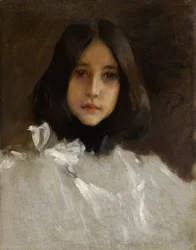 Kunstnerens datter Alice, ca. 1899 (olie på lærred)