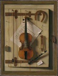 Stilleben - violin og musik
