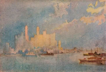 New York Fra Øresund, c1913