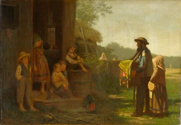 Orgelsliberen, ca. 1865-75 (olie på lærred)
